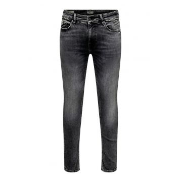 Blugi barbati -  bumbac/elastan - slim fit - gri