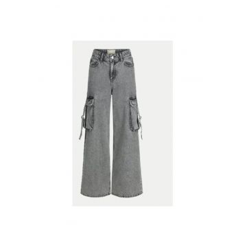 Blugi dama -  304471490 - Bumbac - Gri