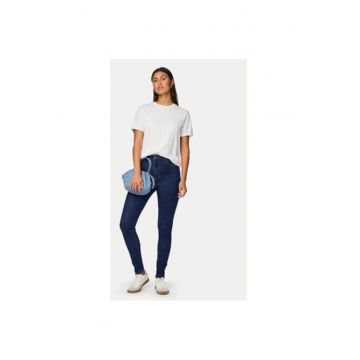 Blugi dama -  304518096 - Bumbac/Poliester reciclat - Albastru