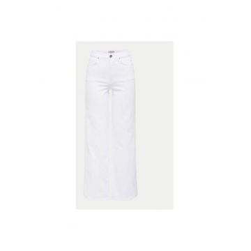 Blugi dama -  304783883 - Bumbac organic - Alb