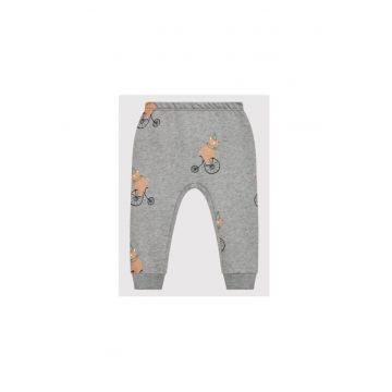 Pantaloni baieti -  301244424 - Bumbac - Gri