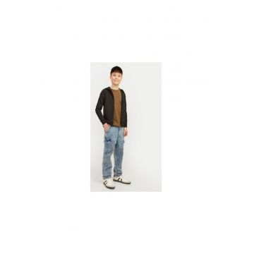 Pantaloni baieti -  304396052 - Bumbac - Albastru