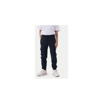 Pantaloni baieti -  304434426 - Bumbac/Poliester - Albastru
