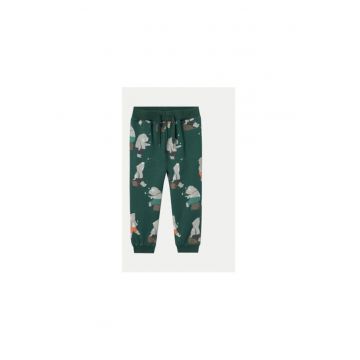 Pantaloni baieti -  304435263 - Bumbac organic - Verde