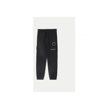 Pantaloni baieti -  304483066 - Bumbac/Poliester - 158 CM - Negru