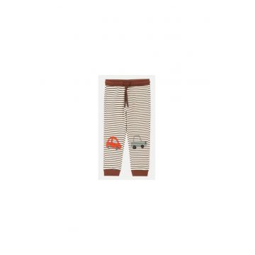 Pantaloni baieti -  304483196 - Bumbac - 74 CM - Maro