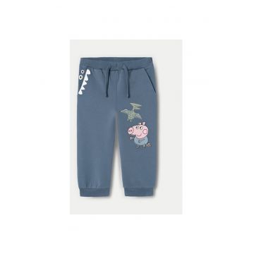 Pantaloni baieti -  304495441 - Bumbac - Albastru