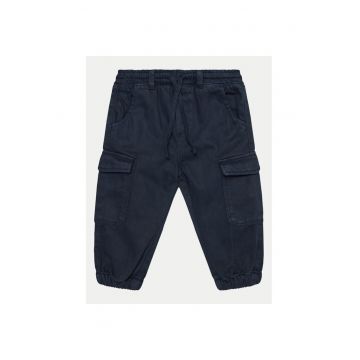 Pantaloni baieti -  304547447 - Bumbac/Lyocell - Albastru