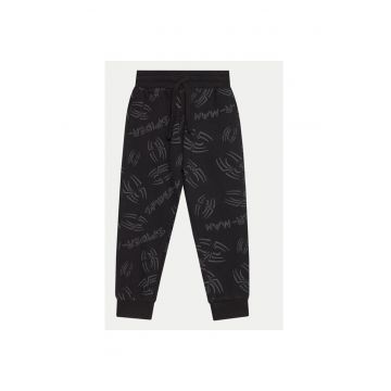 Pantaloni baieti -  304547584 - Bumbac - Negru