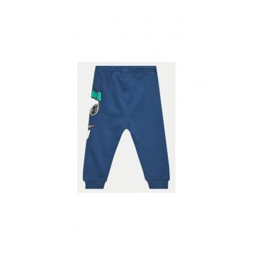 Pantaloni baieti -  304547720 - Bumbac - 74-80 CM - Albastru