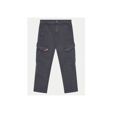 Pantaloni baieti -  304644238 - Bumbac - Gri