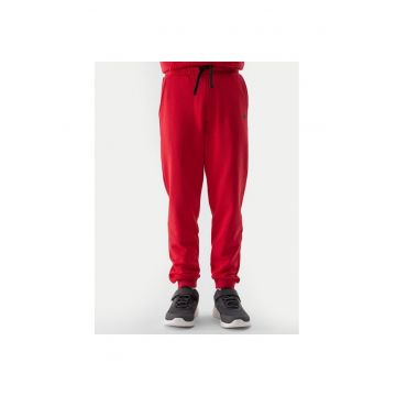 Pantaloni copii -  21555 - Bumbac/Poliester - Rosu