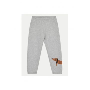 Pantaloni copii -  304158193 - Bumbac organic - Gri