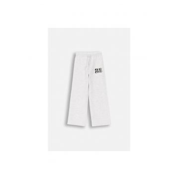 Pantaloni copii -  bumbac - gri