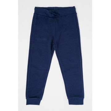Pantaloni de trening din bumbac cu buzunar pe partea din spate
