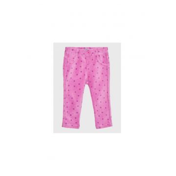 Pantaloni fete -  301239093 - Bumbac/Poliester - Roz
