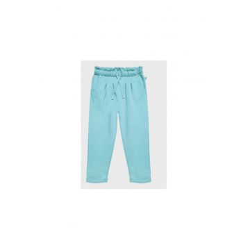 Pantaloni fete -  301249238 - Bumbac/Poliester - Verde