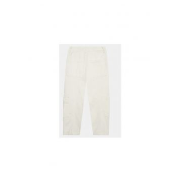 Pantaloni fete -  303816322 - Bumbac - Bej