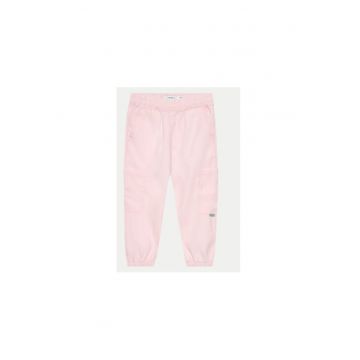 Pantaloni fete -  304014789 - Viscoza - Roz