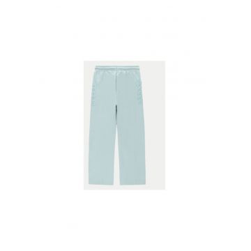 Pantaloni fete -  304048111 - Bumbac - Verde