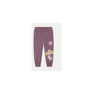 Pantaloni fete -  304434969 - Bumbac - Roz