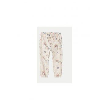 Pantaloni fete -  304435324 - Bumbac organic - Bej