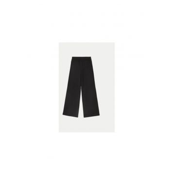 Pantaloni fete -  304480904 - Bumbac - Negru