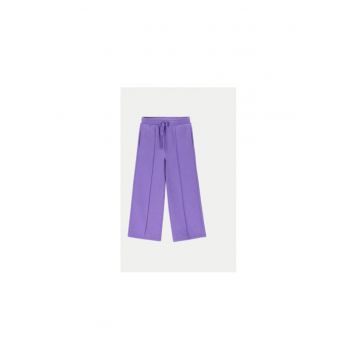 Pantaloni fete -  304488122 - Bumbac/Poliester - 122 CM - Violet