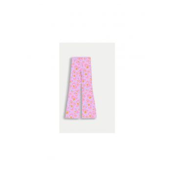 Pantaloni fete -  304488467 - Bumbac - Roz