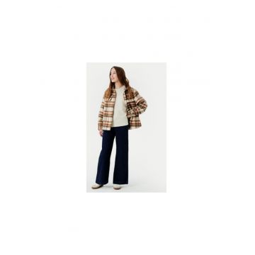 Pantaloni fete -  304497452 - Bumbac - Albastru