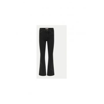 Pantaloni fete -  304519819 - Bumbac/Poliester - Negru