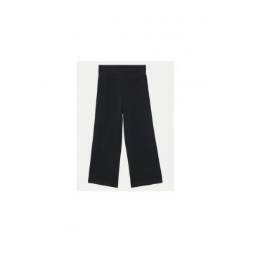 Pantaloni fete -  304718298 - Viscoza/Nylon - Negru