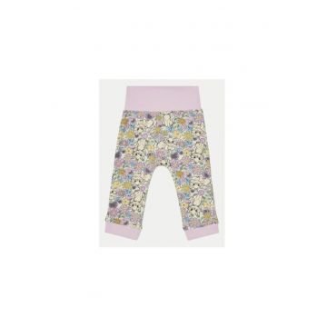Pantaloni fete -  304719059 - Bumbac - Multicolor