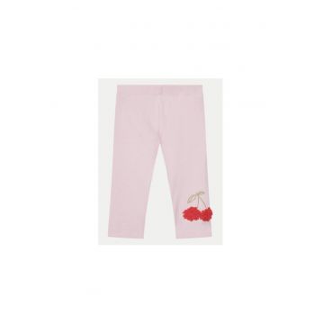 Pantaloni fete -  304732072 - Bumbac organic - Roz