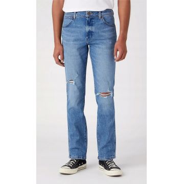 Blugi barbati  Larston - slim conici - stil vintage - albastru - bumbac elastan