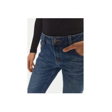 Blugi dama -  26586 - Albastru - Bumbac