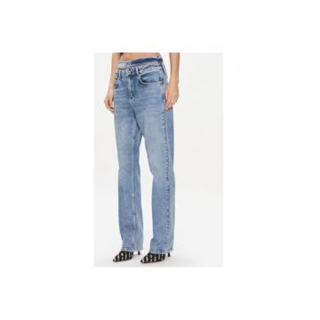 Blugi dama -  303589752 - Bumbac organic/Bumbac - W29-L32 US - Albastru