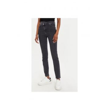 Blugi Dama -  303996949 - Bumbac organic - Elastan - Gri