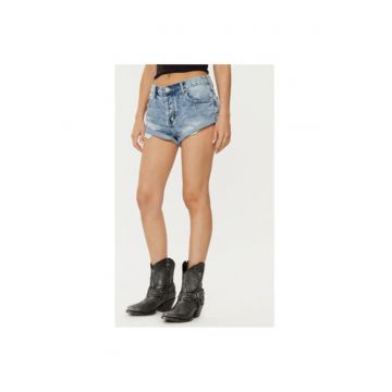Blugi dama -  304604522 - Bumbac organic - Albastru