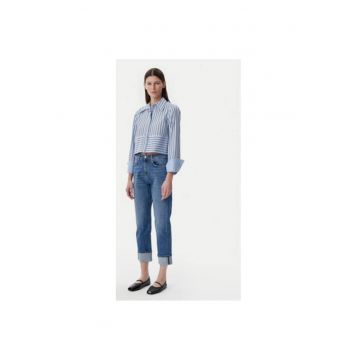 Blugi dama -  305405555 - Bumbac - Albastru