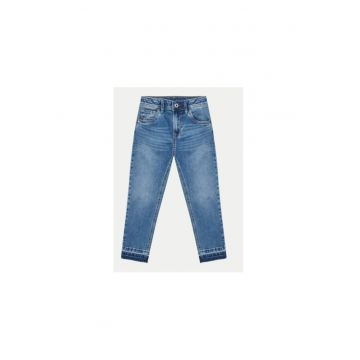 Blugi fete -  303384623 - Bumbac - 128 CM - Albastru