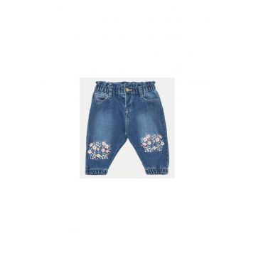 Blugi fete -  304644061 - Bumbac/Poliester - Albastru