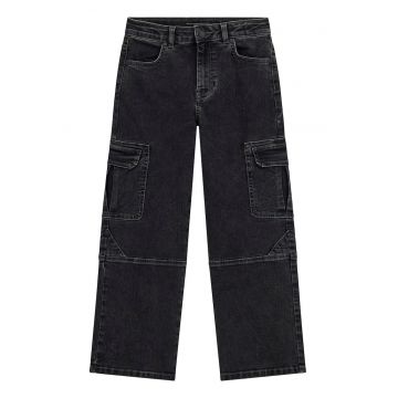 Blugi relaxed-fit din denim