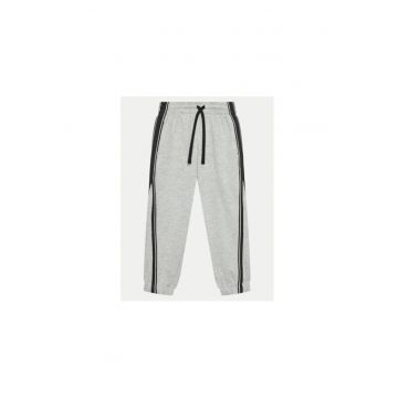 Pantaloni baieti -  304287992 - Bumbac/Poliester/Elastan - Gri