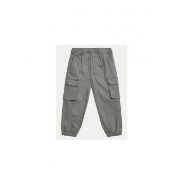 Pantaloni baieti -  304291487 - Bumbac - Gri
