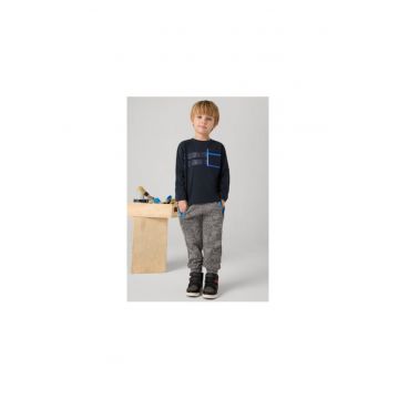 Pantaloni baieti -  304326318 - Bumbac/Poliester - Gri