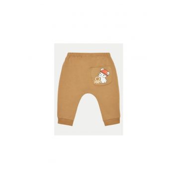 Pantaloni baieti -  304522352 - Bumbac - Maro
