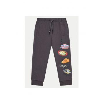 Pantaloni baieti -  304644597 - Bumbac - Gri