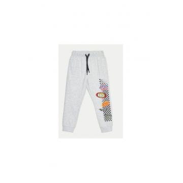 Pantaloni baieti -  304644603 - Bumbac - Gri