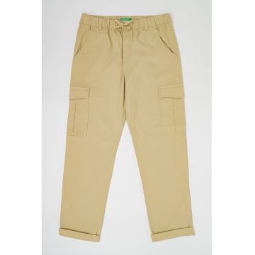 Pantaloni cargo cu snururi